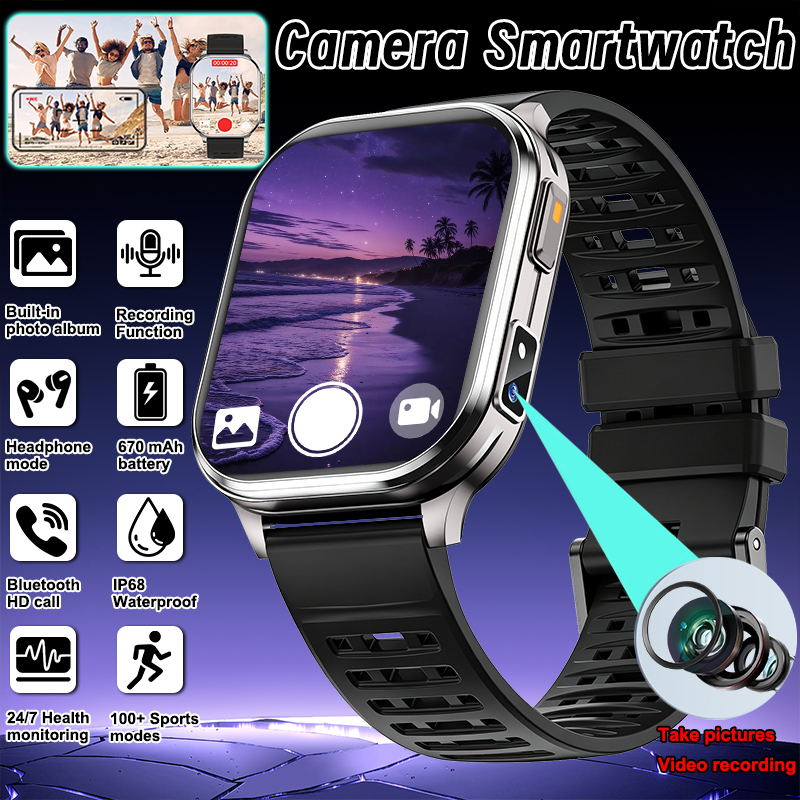 Aquatic Sports Performance - New Smartwatch Men Women Camera Take